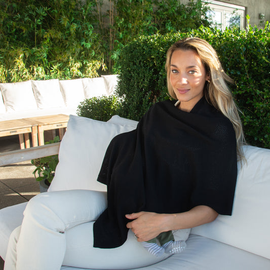 City Mama Ponchy | Black